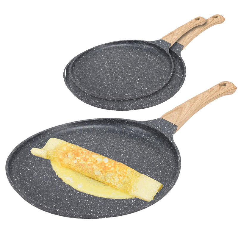 Egg Waffle Pan - Керамическая сковорода-гриль для яичных оладий 20/24/28