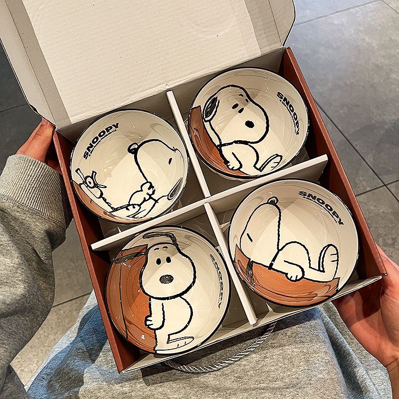 Набор керамических мисок Снупи – обзор и цена Dim Sum Basket
