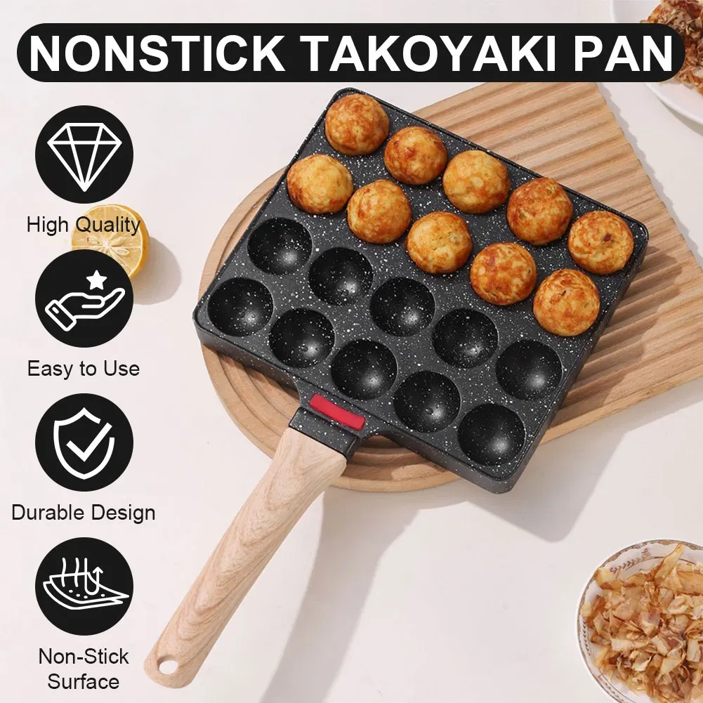 Сковорода для такояки, 20 форм – обзор и цена Takoyaki Grill Plate