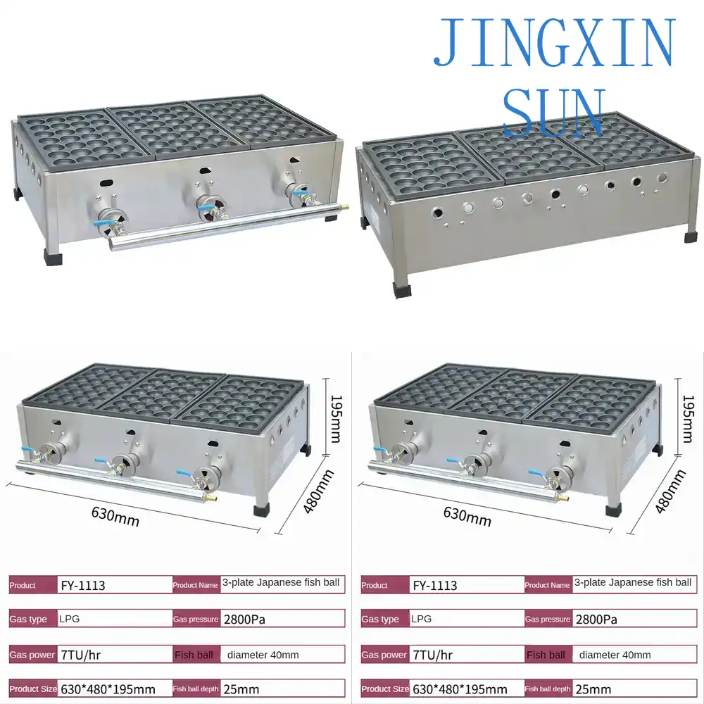 Газовая печь для такояки FY-11 – обзор и цена Takoyaki Grill Plate