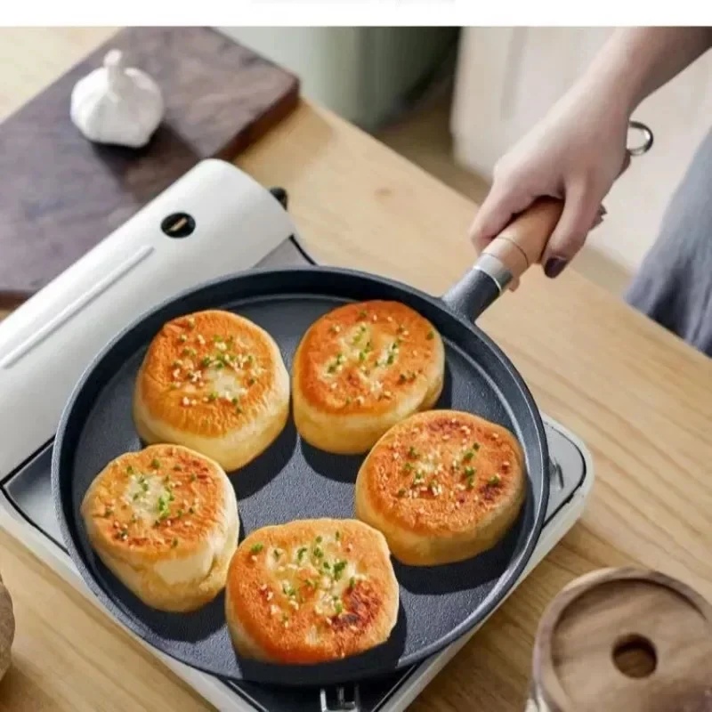 Чугунная сковорода 20/23/26 см – обзор и цена Egg Waffle Pan