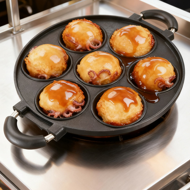 Большая сковорода-гриль для та – обзор и цена Takoyaki Grill Plate