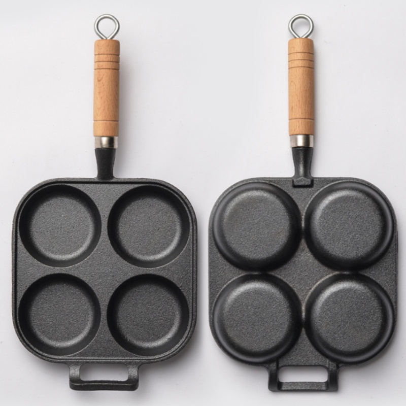 Чугунная сковорода JUSTINLAU с – обзор и цена Egg Waffle Pan