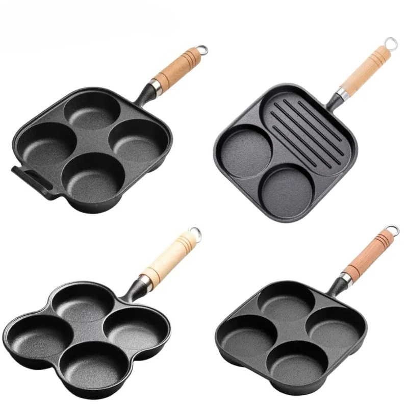 Чугунная сковорода JUSTINLAU с – обзор и цена Egg Waffle Pan