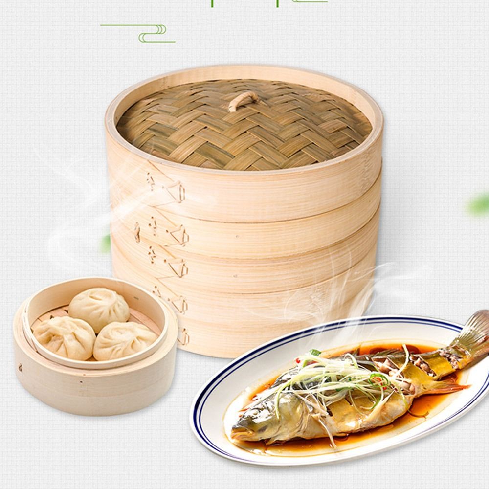 Китайская корзина для пароварк – обзор и цена Bao Steamer Bamboo