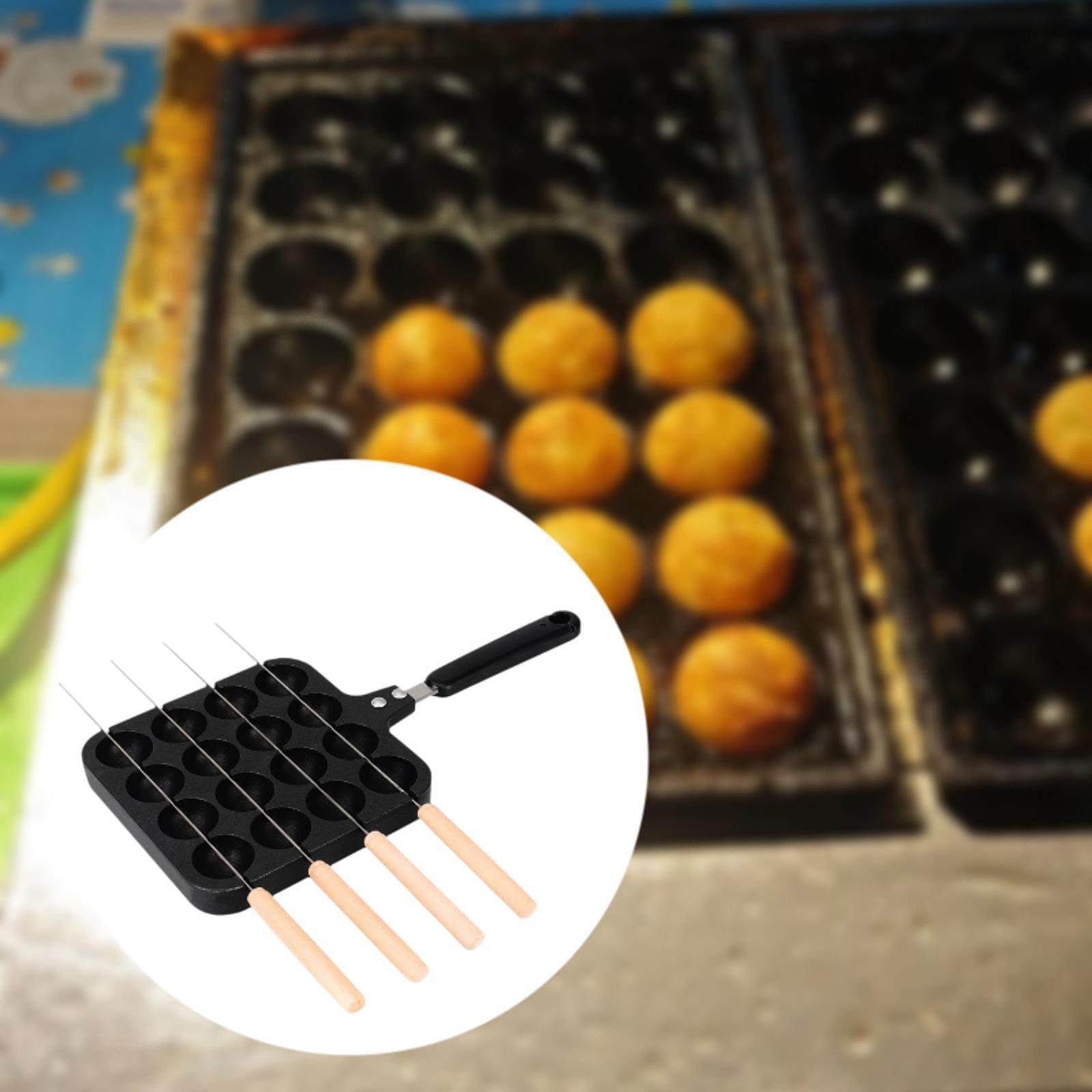 Сковорода для такояки с вилкам – обзор и цена Takoyaki Grill Plate