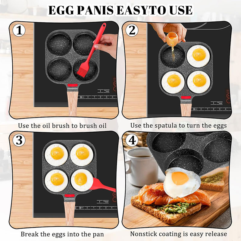 Углуболенная сковорода для яиц – обзор и цена Egg Waffle Pan