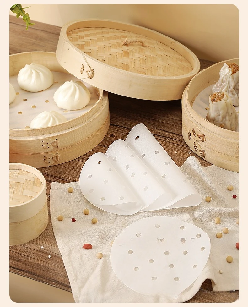 100 шт., пищевая одноразовая б – обзор и цена Bao Steamer Bamboo
