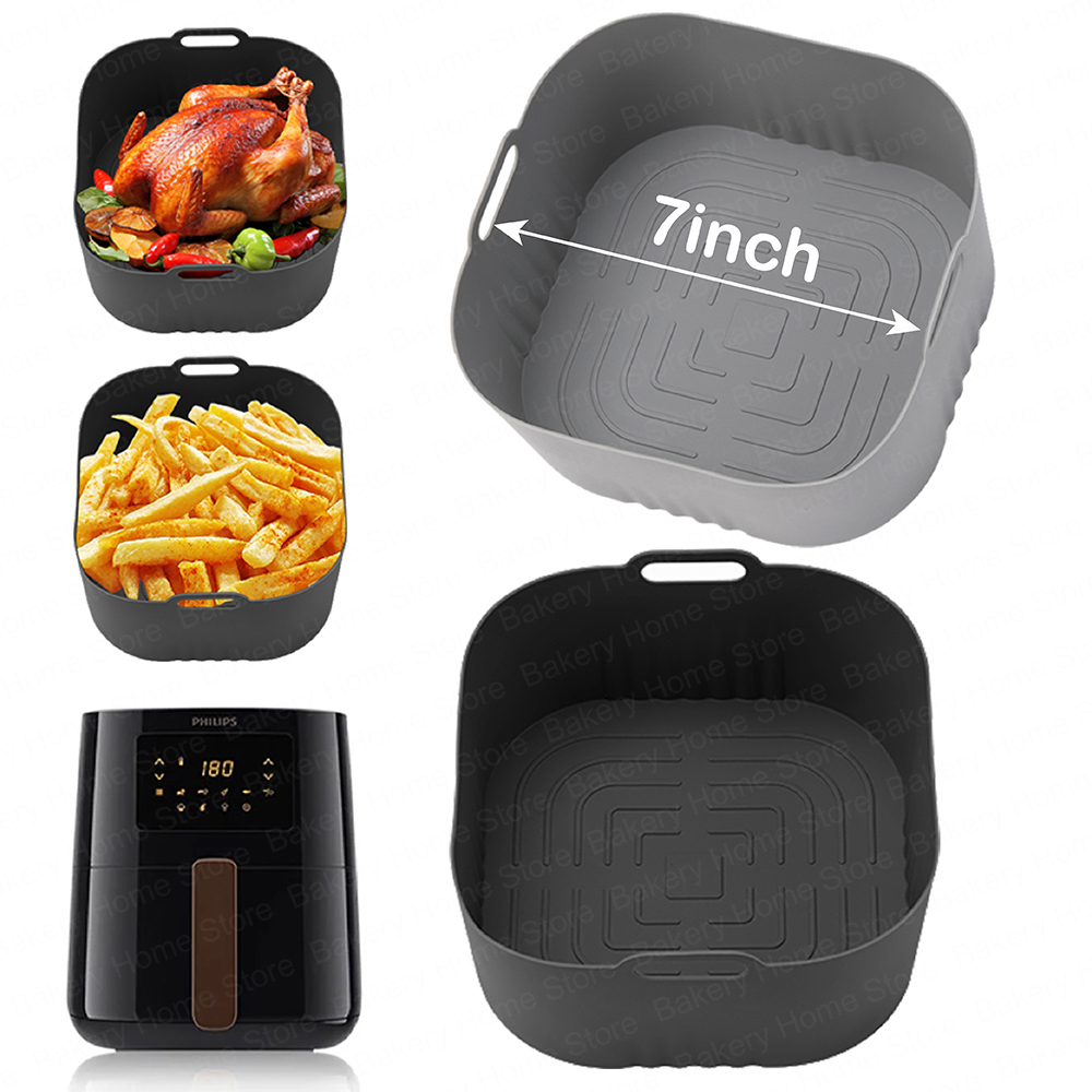 Квадратные силиконовые вкладыш – обзор и цена Philips Air Fryer Hd9252